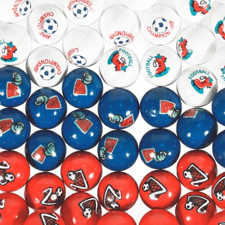 Жевательная резинка с принтом