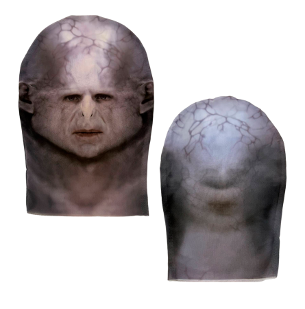 2547G "Маска для праздников и карнавалов Бледнолицый"