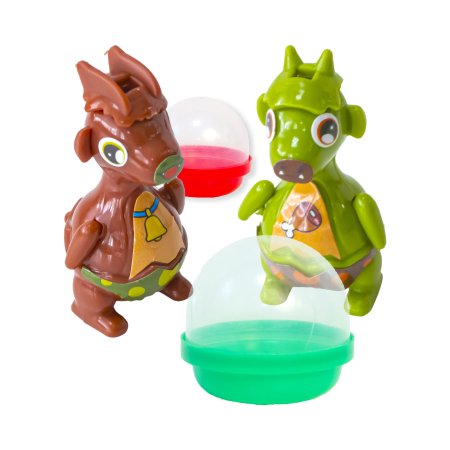 452121G "Малыши дино" в капсулах 45 мм (100 шт./уп.)