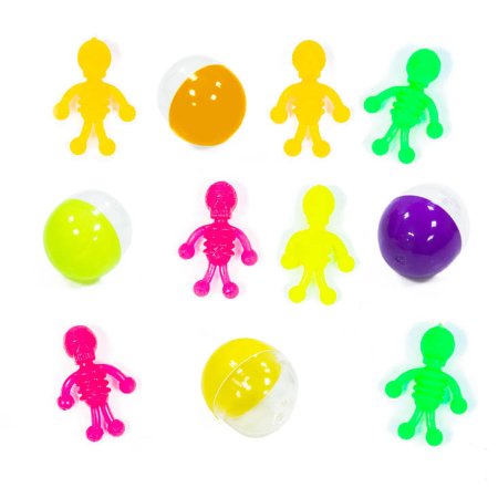 34A1782G "Скелеты тянучки" в капсулах 34 мм (250 шт./уп.)Игрушки в капсулах 34 мм  "Скелеты  тянучки"