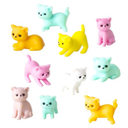 2110G "Разноцветные котята" (200 шт/упак)