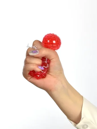 2228G Игрушка "Мялка виноград разноцветная" (12 шт/упак)