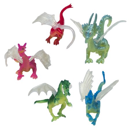 Игрушки для капсул 45 мм "Летучие драконы"