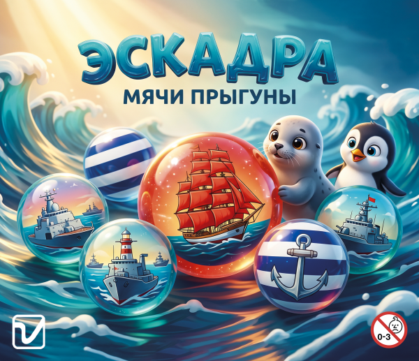 Мячи-прыгуны "Эскадра"