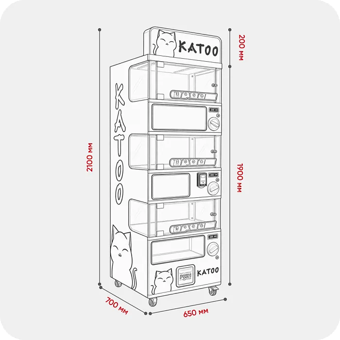 Габариты KATOO D120-3
