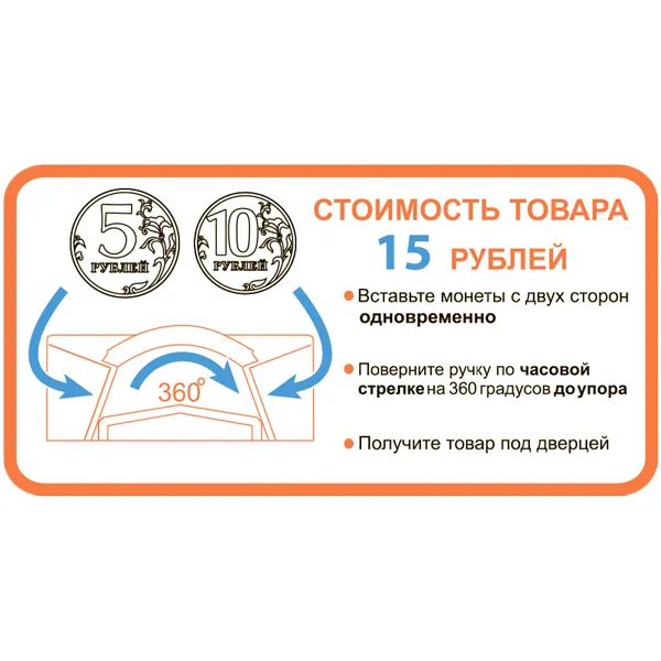 Наклейка инструкция 10+ 5 рублей