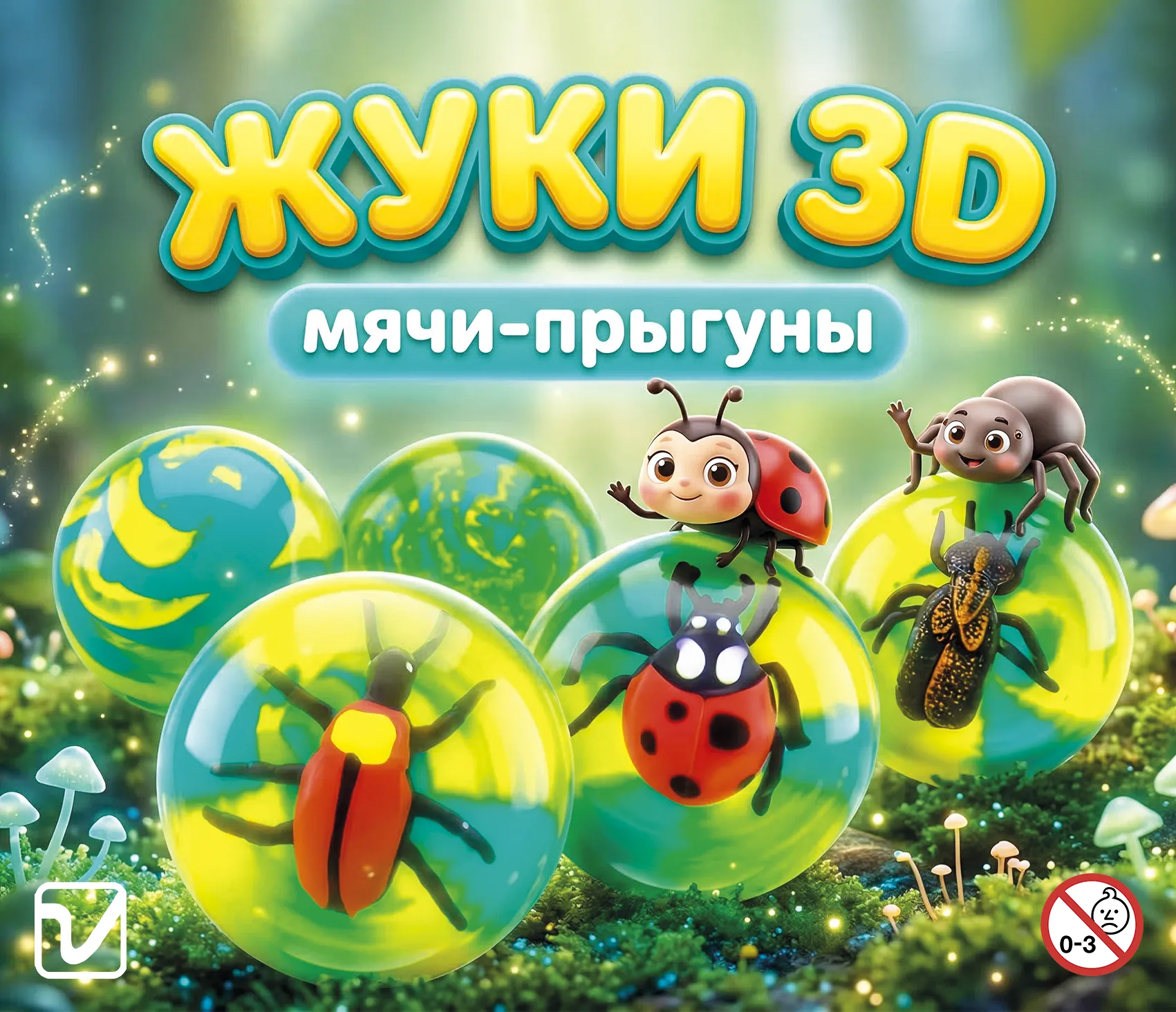 Мячи-прыгуны "Жуки"